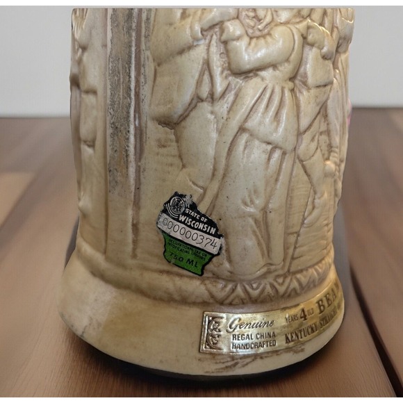 Jim Beam beer stein decanter From 1983‎ - Picture 3 of 9